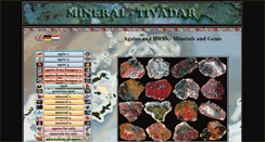 Desktop Screenshot of mineraltivadar.hu